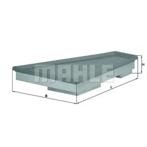 Sofort Bestellen KNECHT LX 1663 - Luftfilter