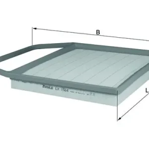 KNECHT LX 1564 - Luftfilter Must-Have