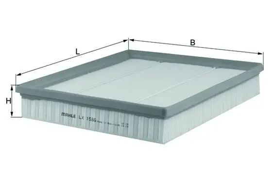 Highlight KNECHT LX 1586 - Luftfilter