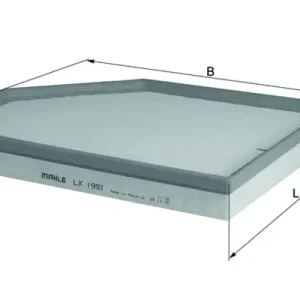 KNECHT LX 1991 - Luftfilter Bestpreis