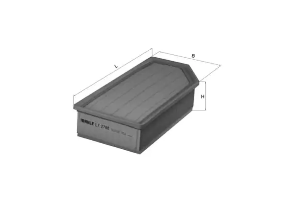 KNECHT LX 2788 - Luftfilter Neue Kollektion