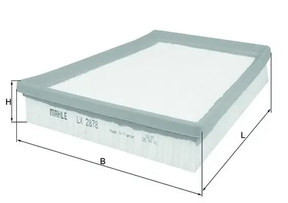 KNECHT LX 2878 - Luftfilter Schnäppchen