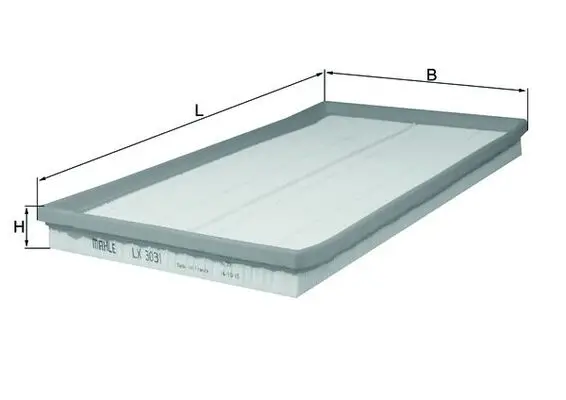 KNECHT LX 3031 - Luftfilter Finale Aktion