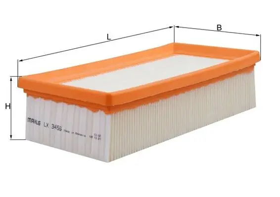 KNECHT LX 3456 - Luftfilter Rabatt