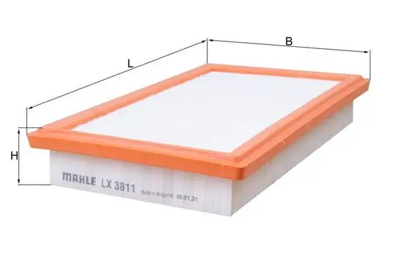 Jetzt Kaufen KNECHT LX 3811 - Luftfilter