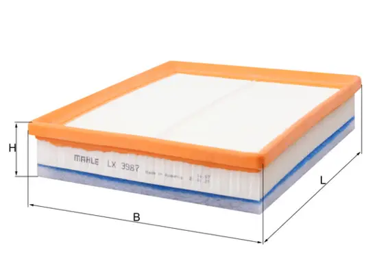 Mega-Angebot KNECHT LX 3987 - Luftfilter