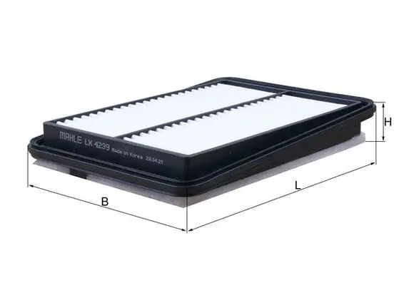 KNECHT LX 4239 - Luftfilter Nur Für Kurze Zeit