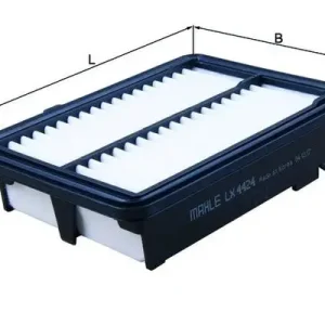 Zertifiziert KNECHT LX 4424 - Luftfilter