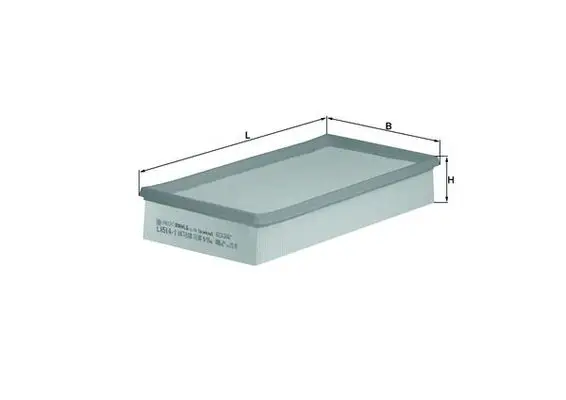 KNECHT LX 514/1 - Luftfilter Echt