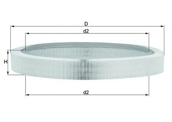 Wochenendangebot KNECHT LX 61 - Luftfilter