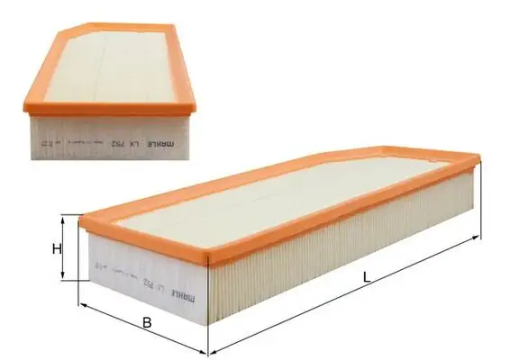 KNECHT LX 752 - Luftfilter Sonderaktion