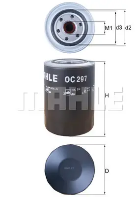 KNECHT OC 297 - Ölfilter Top-Seller