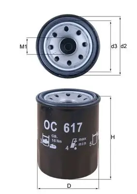 Super-Preis KNECHT OC 617 - Ölfilter