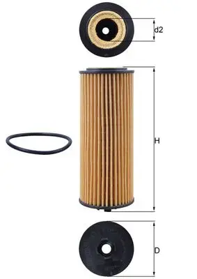 KNECHT OX 1162D - Ölfilter Beliebt