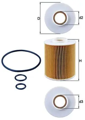 KNECHT OX 163/4D - Ölfilter Jetzt Bestellen