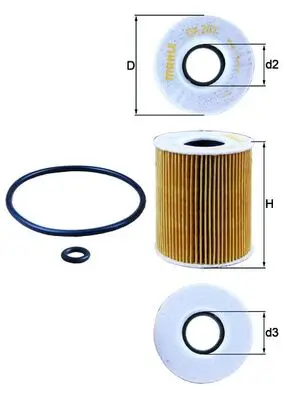 KNECHT OX 203D - Ölfilter Aktuell