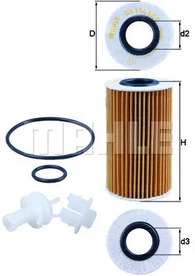 KNECHT OX 554D2 - Ölfilter Wochenendangebot