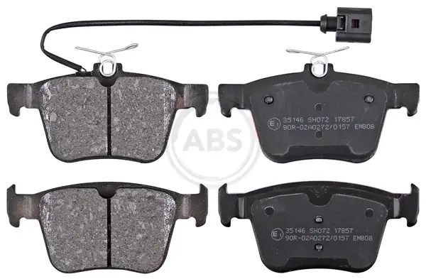 A.B.S. 35146 - Bremsbelagsatz, Scheibenbremse Highlight