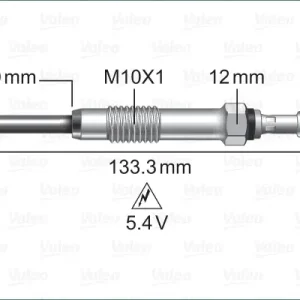 VALEO 345243 - Glühkerze Highlight