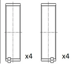 Aktuell FAI AutoParts BB2071-025 - Pleuellager