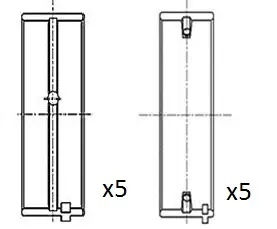 Neu Im Sortiment FAI AutoParts BM1002-STD - Kurbelwellenlager