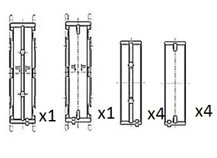 Top-Seller FAI AutoParts BM1033-050 - Kurbelwellenlager