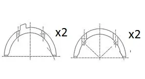 Letzte Chance FAI AutoParts BT3015-STD - Distanzscheibe, Kurbelwelle