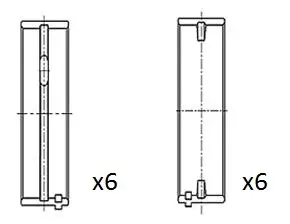 FAI AutoParts BM1062-025 - Kurbelwellenlager Aktuell