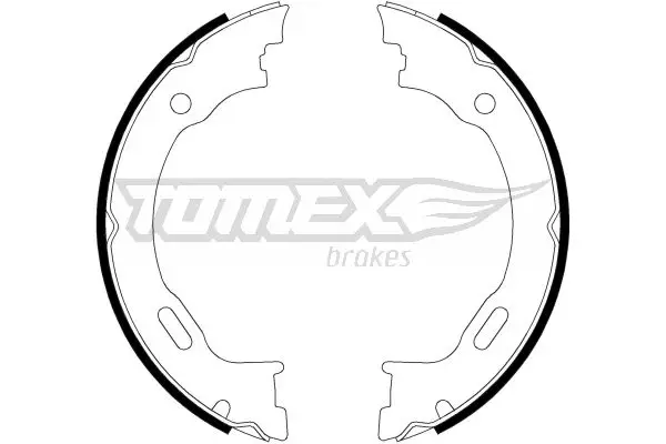 Ausverkauf TOMEX Brakes TX 22-27 - Bremsbackensatz