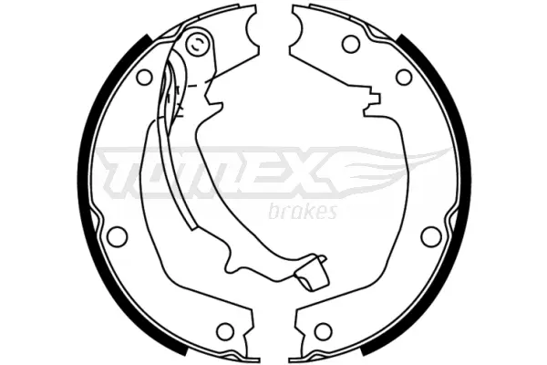 Neue Kollektion TOMEX Brakes TX 22-72 - Bremsbackensatz