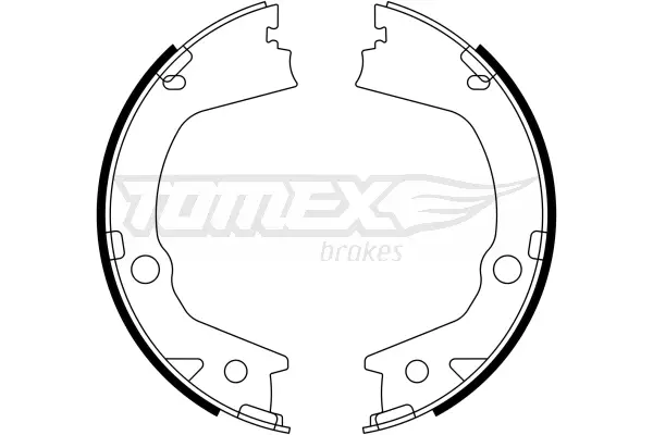 Geprüft TOMEX Brakes TX 23-16 - Bremsbackensatz