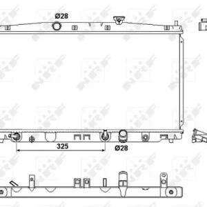 Top-Seller NRF 53094 - Kühler, Motorkühlung
