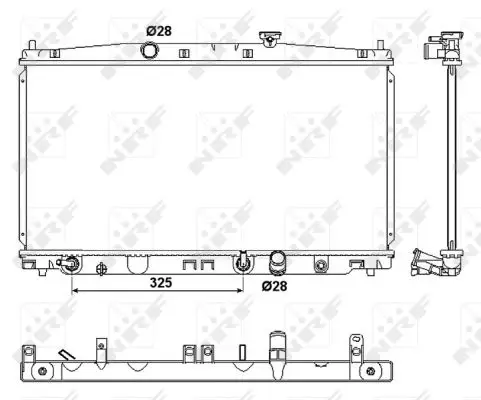 Top-Seller NRF 53094 - Kühler, Motorkühlung