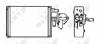 NRF 53235 - Wärmetauscher, Innenraumheizung Schneller Versand