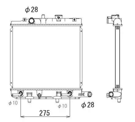 NRF 53323 - Kühler, Motorkühlung Must-Have