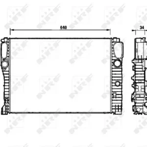 Top-Seller NRF 53829 - Kühler, Motorkühlung