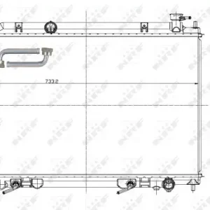 Sonderaktion NRF 56089 - Kühler, Motorkühlung - EASY FIT