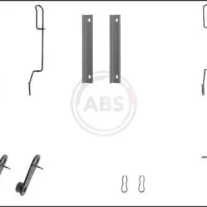 A.B.S. 1188Q - Zubehörsatz, Scheibenbremsbelag Schnäppchen