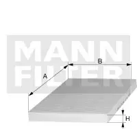 Saisonangebot MANN-FILTER FP 24 024 - Filter, Innenraumluft - FreciousPlus