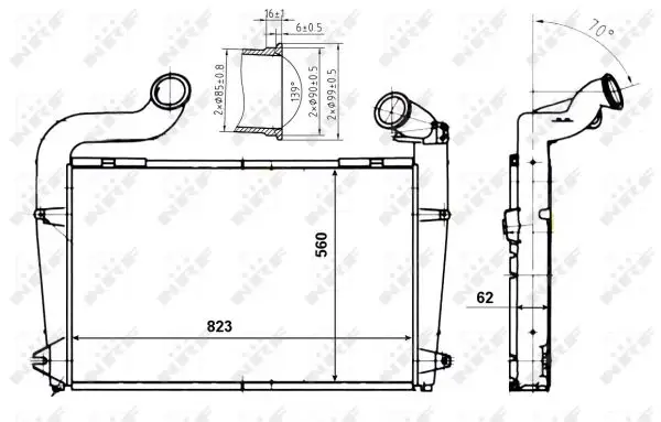 NRF 30224 - Ladeluftkühler Knallerangebot