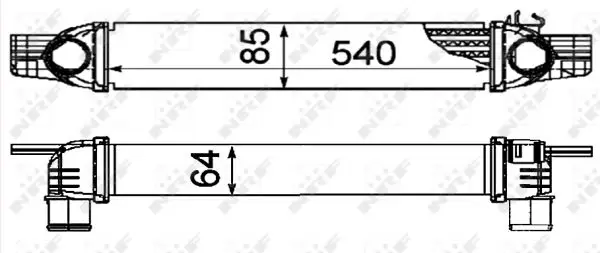 Zertifiziert NRF 30254 - Ladeluftkühler