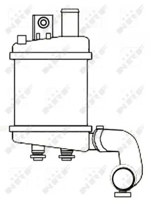 NRF 30333 - Ladeluftkühler Markenware