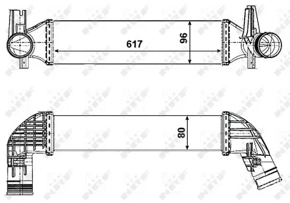 Saisonangebot NRF 30463 - Ladeluftkühler