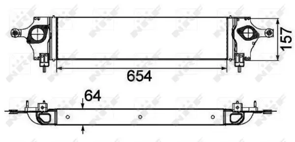 Saisonangebot NRF 30510 - Ladeluftkühler
