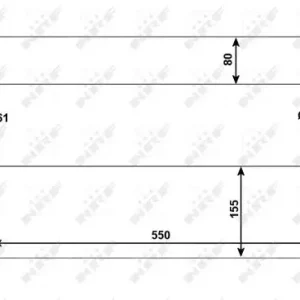 Beliebt NRF 30523 - Ladeluftkühler