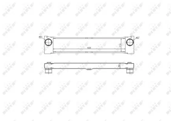 Mega-Angebot NRF 30902 - Ladeluftkühler