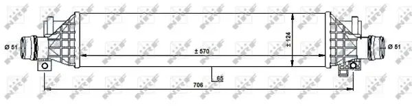 Knallerangebot NRF 30925 - Ladeluftkühler