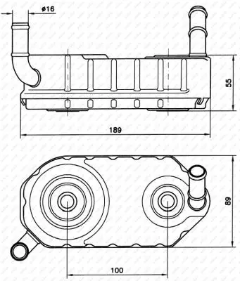 Solange Der Vorrat Reicht NRF 31004A - Ölkühler, Automatikgetriebe