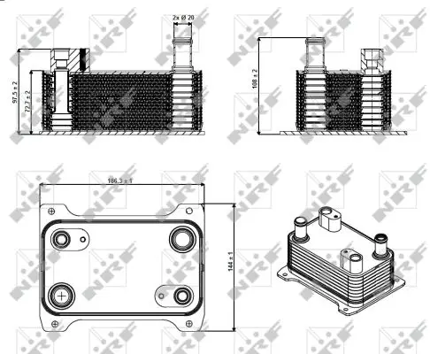 NRF 31362 - Ölkühler, Automatikgetriebe Direktkauf