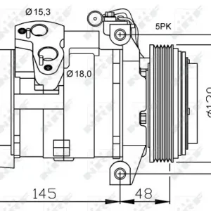 Garantierte Lieferung NRF 32470 - Kompressor, Klimaanlage